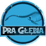 Prehistoryczna Glebia - logo - postarzane - duze bez tla