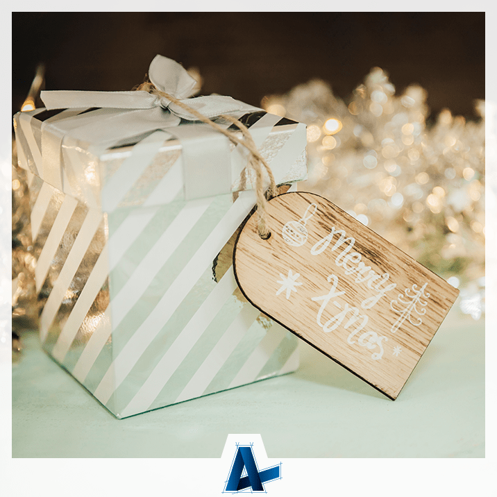 Etykiety na prezenty świąteczne