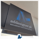addesigner.pl, Reklamowy Dom Produkcyjny, Szyld, Dibond