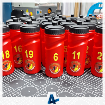 Bidony z logo dla Agrykola Warszawa