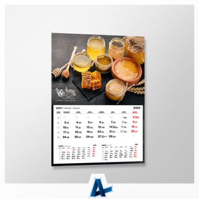 Kalendarze jednodzielne dla Bee Love