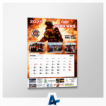 kalendarz jednodzielny