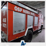 Wóz strażacki OSP Nowa Wieś