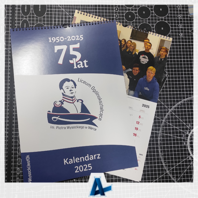 Kalendarze spiralowane dla LO Warka