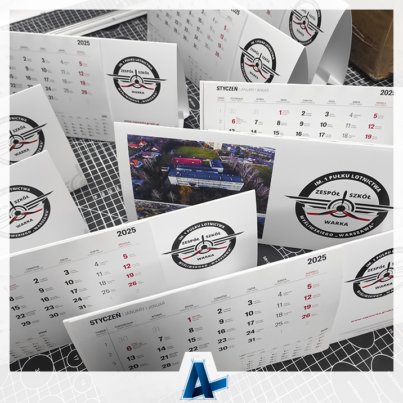 Kalendarze piramidki dla ZS Warka