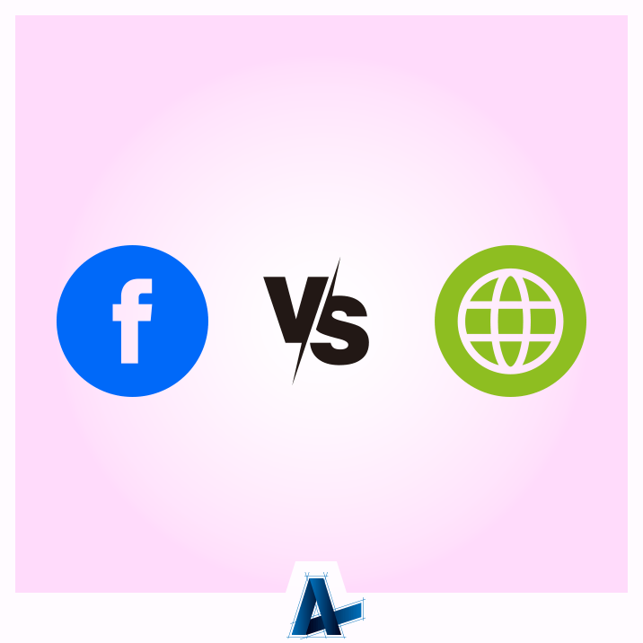 Facebook kontra Strona internetowa