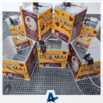 Maja Łepkowska - oklejenie puszek