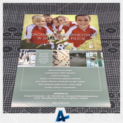 Drukowanie Plakatów dla Hotelu Sielanka