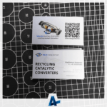 Valdi Katalizatory - wizytówki Waldek