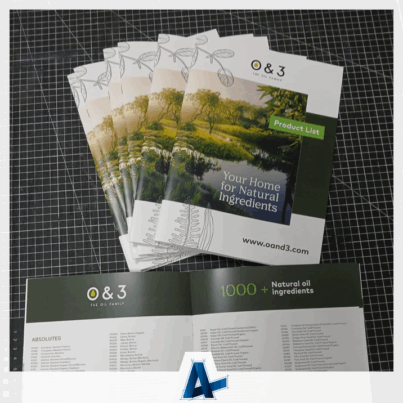 Realizacja druku szytych katalogów dla O&3