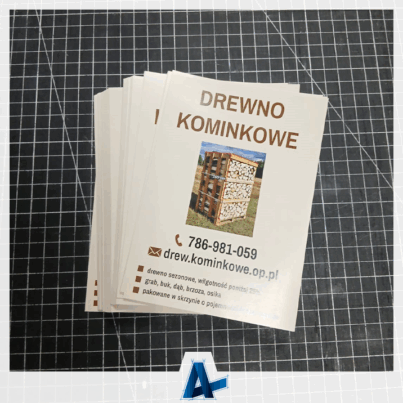 Realizacja druku ulotek A6