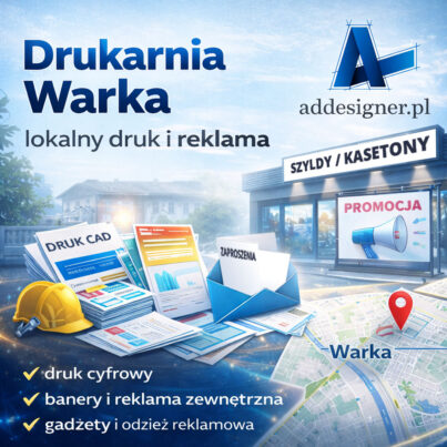 Drukarnia Warka – kompleksowe usługi druku i reklamy lokalnej