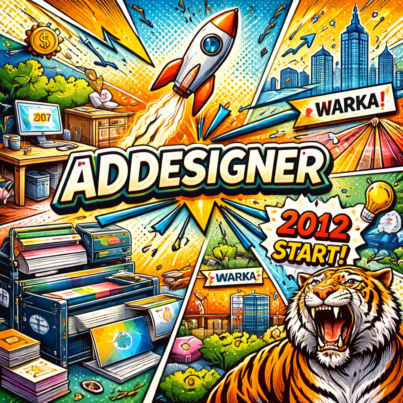 Historia marki Addesigner.pl — od pasji do reklamy do firmy z własną drukarnią i dużymi możliwościami