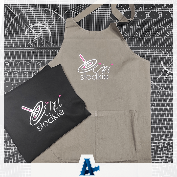 Fartuchy z logo Ani Słodkie