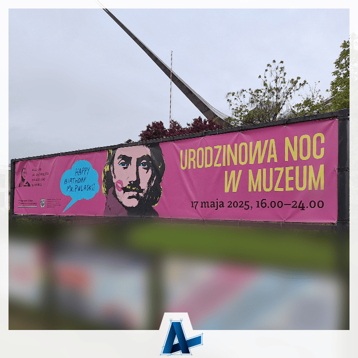 Muzeum Warka - druk banera