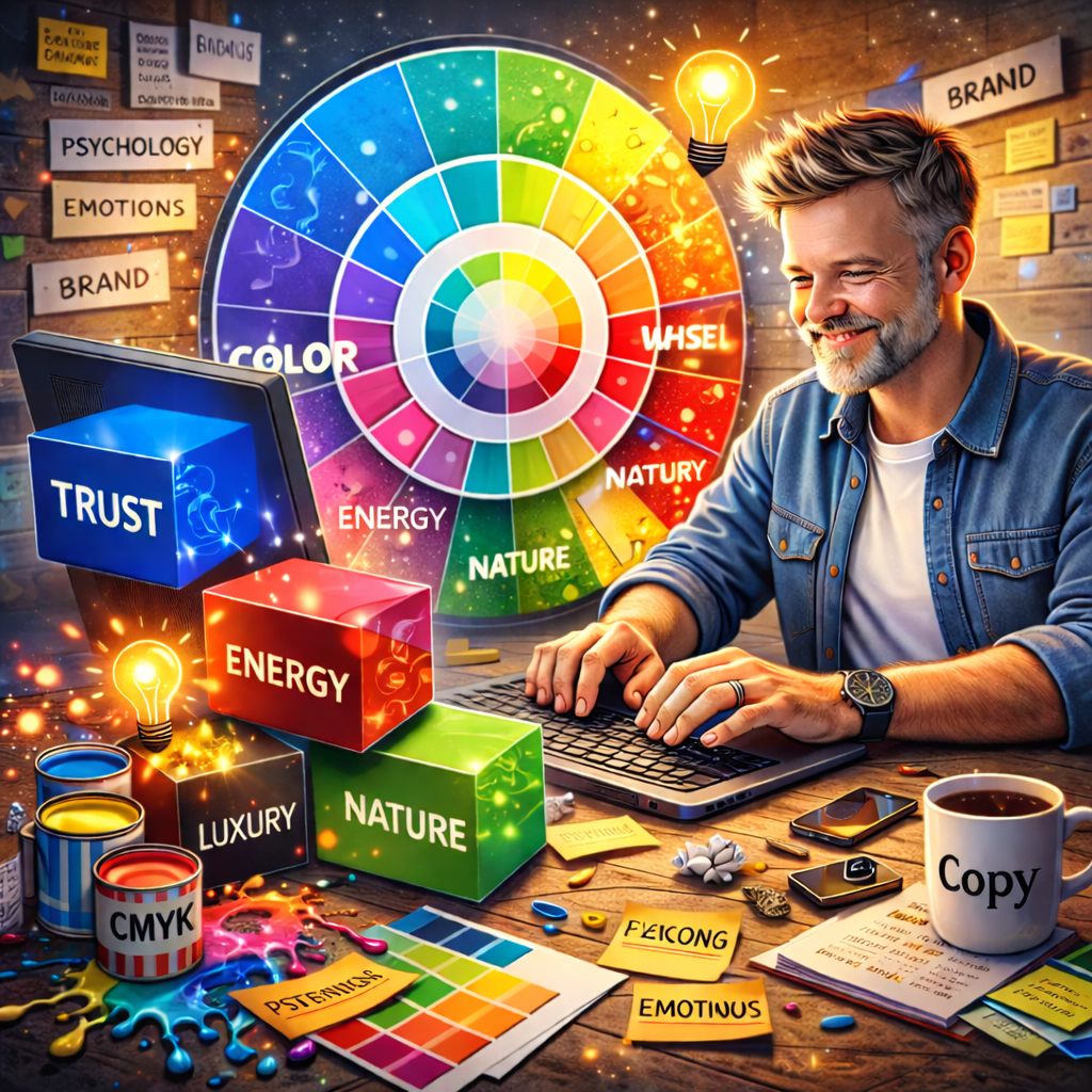 Psychologia kolorów w reklamie – jak barwy wpływają na decyzje klientów