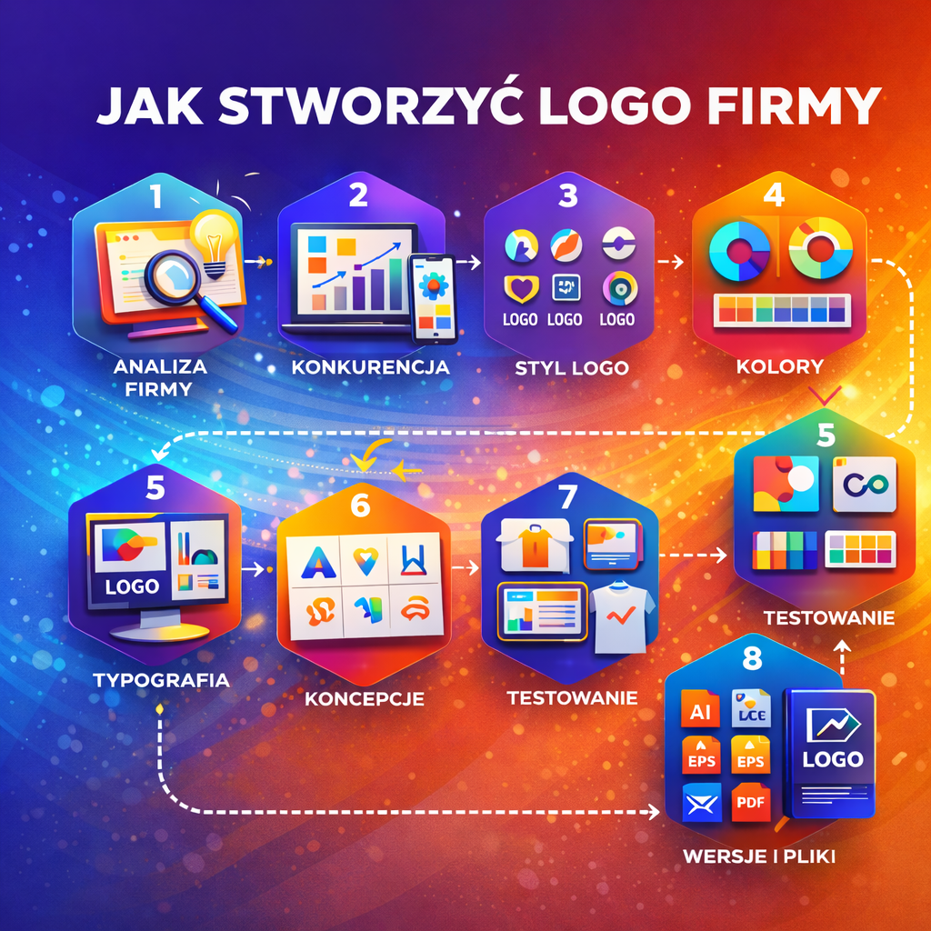 Jak stworzyć logo firmy krok po kroku — praktyczny poradnik dla przedsiębiorców
