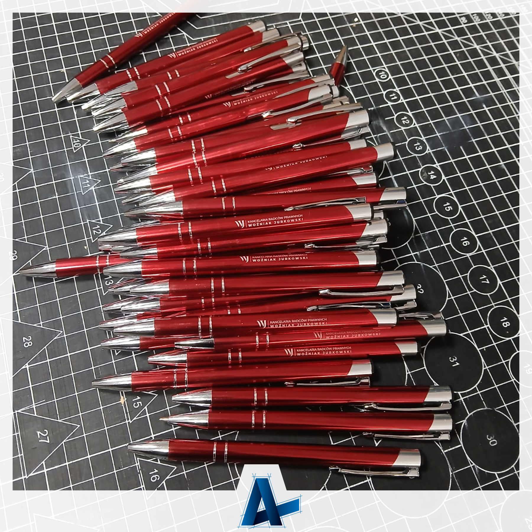 Elegancja i profesjonalizm w detalu — realizacja dla Kancelaria Radców Prawnych Woźniak Jurkowski